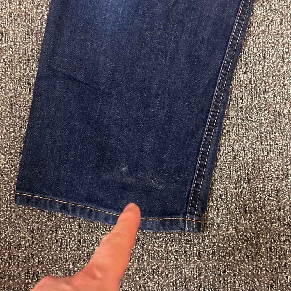 Levis 541 Athletic Taper Jeans Mens 36x30 Dark Wash Indigo Denim Blue Pants - Picture 7 of 7